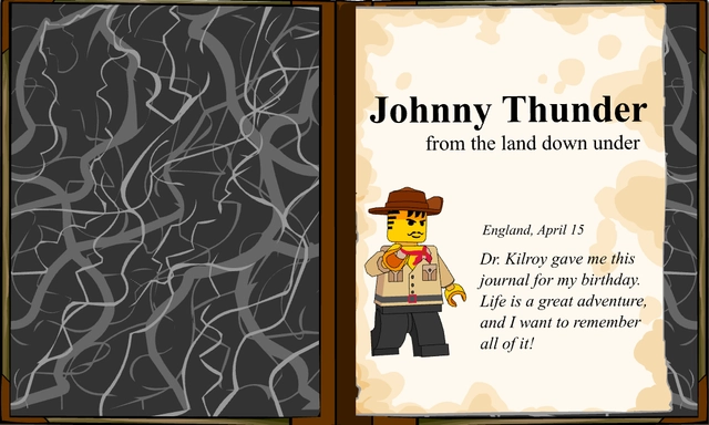 Johnny Thunder Minifig Handbook